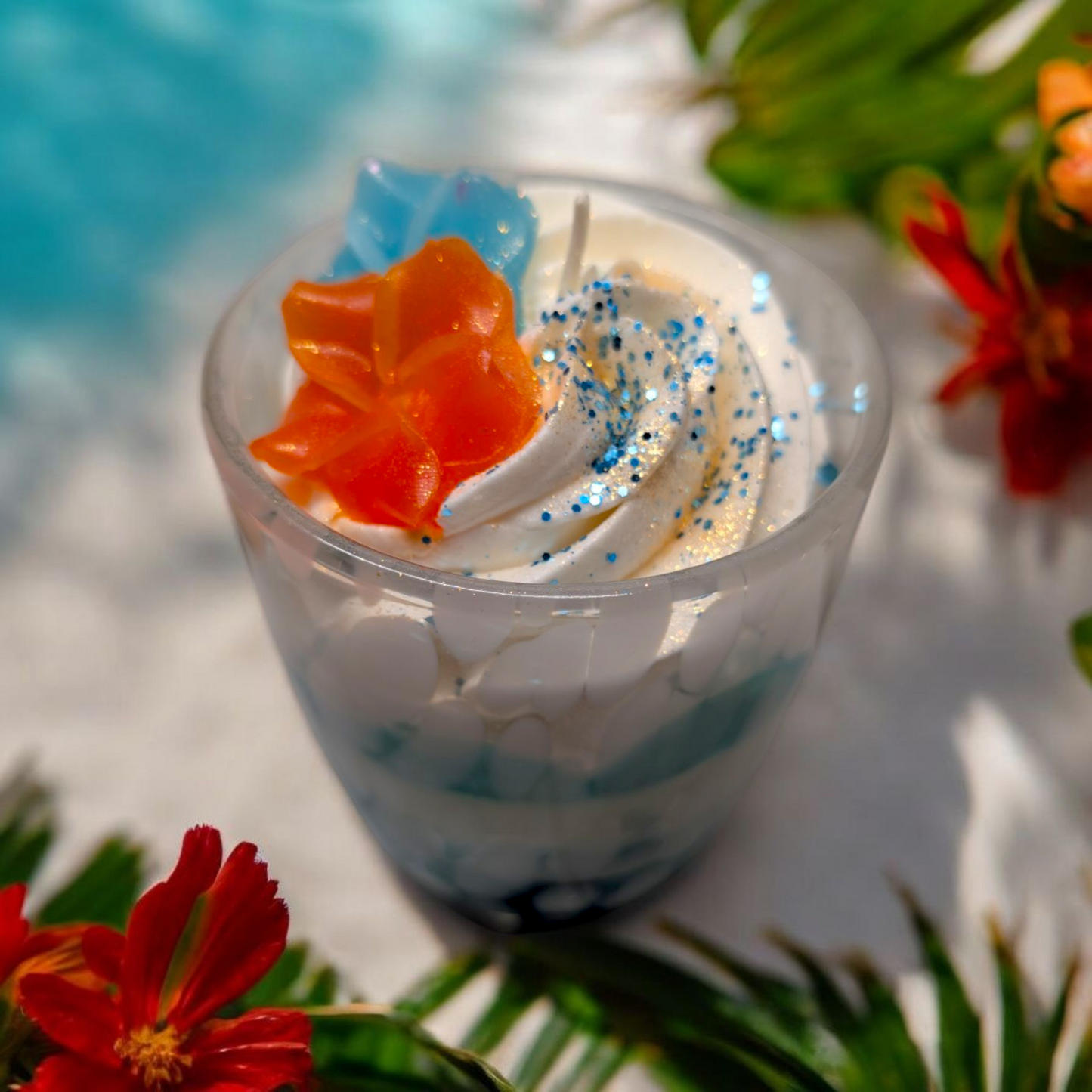 Bougie gourmande Aloha Bleu