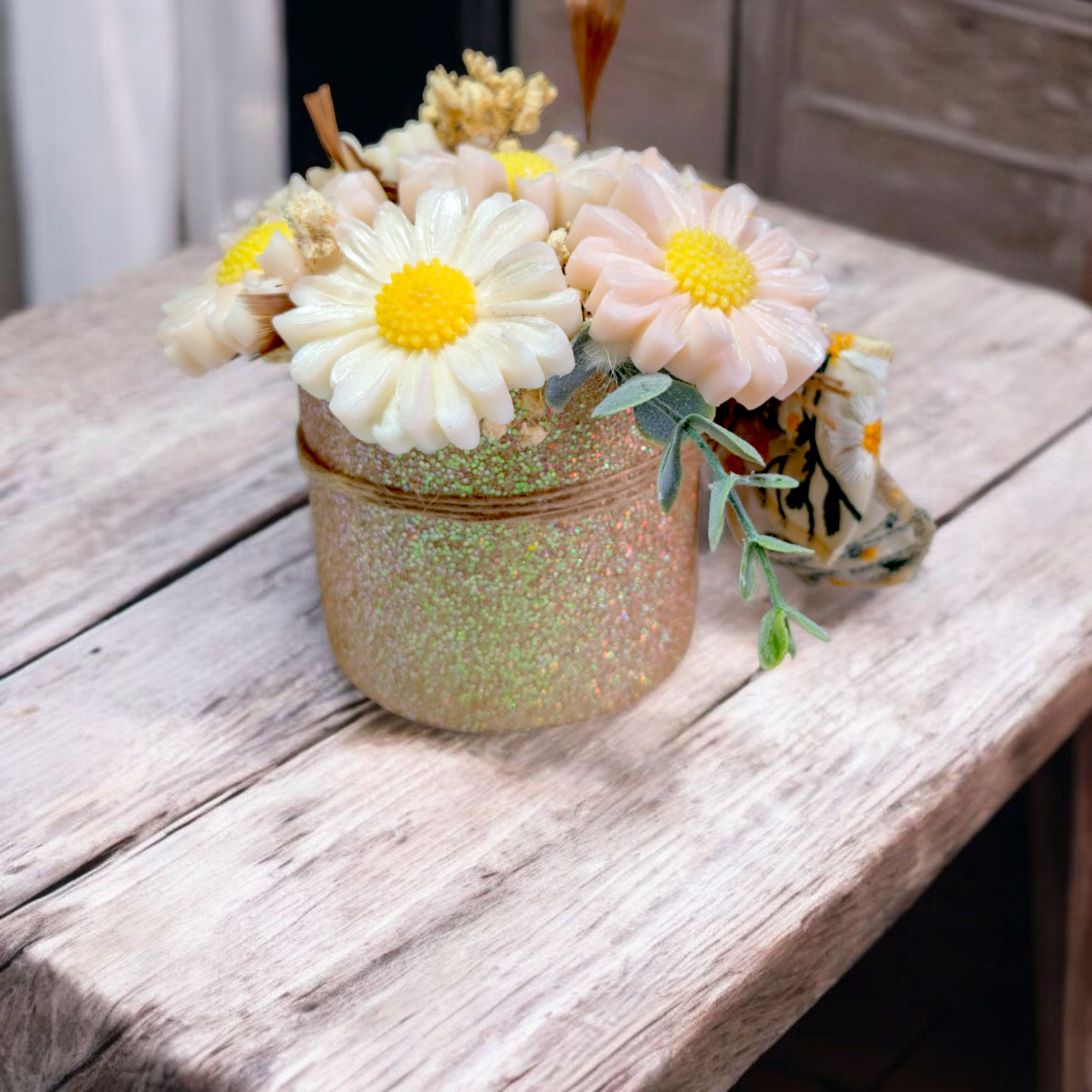 Bougie Bouquet Printanier