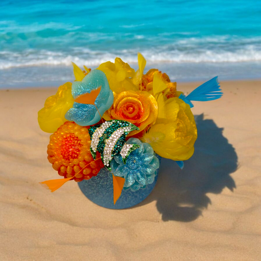 Bougie Bouquet Santorin