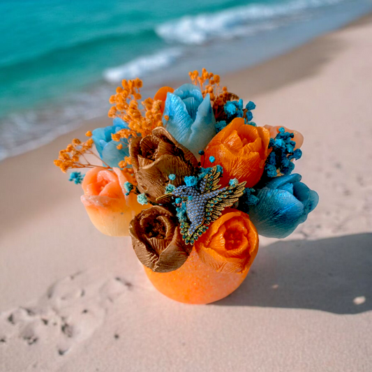 Bougie Bouquet Colibris